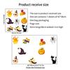 Transfronterizo Amazon Flor Celebración Festival de Halloween Calabaza Gato Calavera Araña Pegatina Habitación Dormitorio Pared Adhesiva Venta al por mayor