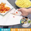 Faja de mantel desechable con elástico impermeable y resistente al aceite, sin lavado, engrosada, de grado alimenticio, para cenas y banquetes, película plástica al por mayor