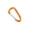Accesorios del fabricante No. 6 Hebillas de Aleación de Aluminio Engrosadas en Forma de D, Hebilla para Joyería, Equipo de Escalada en Forma de Corazón al por Mayor, Hebilla de Calabaza para Mochila