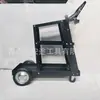 Carro de Herramientas para Máquina de Soldar Móvil de Dos Pisos con Asa, Carro de Soldadura, Carro de Soldadura, Carro de Herramientas para Soldadura por Arco de Argón