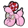 Nuevos dijes para zapatos de agujero de oso de globo transfronterizos, dijes de flores para zapatos, accesorios de dijes para zapatos de jardín DIY, venta al por mayor en plataformas transfronterizas