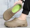 Verão 2026 Novo Comércio Exterior Tamanho Grande Casual Simples Sapatos de Chef Sapatos de Trabalho Botas de Chuva Masculinas Fabricante Atacado em Estoque