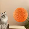 Juguete para Gatos Bola de Sisal Extra Grande Bola de Cuerda de Papel Juguete de Caza para Gatos Juguete para Mascotas Autorelievo Amargo y Resistente a los Arañazos Bola de Sonido