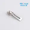 Número de fábrica. 3 Tiradores de Cremallera, Hebilla de Cremallera, Cabezal de Cremallera, Accesorios para Cabezal de Cremallera de Ropa y Equipaje, Aleación de Zinc Electrochapada No. 5 Cabezal de Cremallera