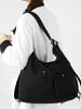 Bolsa de Design de Nicho para Mulheres 2025 Nova Bolsa de Ombro Transversal para o Dia a Dia Bolsa Dumpling Grande Capacidade Mochila Multifuncional