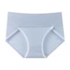 2025 nueva ropa interior de algodón sin costuras de cintura alta para mujer, entrepierna antibacteriana, pierna de corte alto, talla grande, shorts triangulares