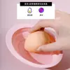 Limpiador de Brochas Cosméticas Artefacto de Limpieza Set de Tres Piezas Borla para Polvo Cojín de Aire Tazón de Lavado de Silicona Herramienta Huevo para Maquillaje de Belleza Red de Secado
