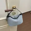 Bolso de mano de mezclilla minimalista estilo coreano, nuevo modelo primavera 2026, bolso de hombro de moda, bolso cruzado elegante de alta apariencia