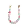 Pulsera Colgante Color Amor Funda Protectora para AirPods Decoración Colgante Cadena Chapada en Color Funda para Teléfono Móvil Cadena de Mano Accesorios