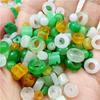 Esmeralda Misto Espaçador Pequeno Ábaco Contas Três Cores Ábaco DIY Roda Feita à Mão Contas Planas Ping Pequeno Ping Uma Fivela Contas Contas Soltas