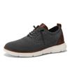 2025 Novo Tamanho Grande Transfronteiriço Sapatos Esportivos Moda Tendência Versátil Fly-Knit Sapatos Casuais Sapatos de Malha Respirável da Moda Sapatos Masculinos Atacado