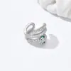 Pendientes Diseño de Nicho Arete de Serpiente Sin Perforación en la Oreja Mujer 2025 Nuevo Estilo Popular Sentido de Alta Gama Adornos para la Oreja Sentido de Lujo Ligero