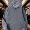 Sudadera con capucha cálida de forro polar, color liso, para hombre, casual, moda, adecuada para