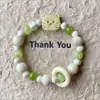 Pulsera de Mariposa Super Hada ins Nicho Pulsera de Mariposa Plateada para Mejores Amigos Regalos de Alto Valor con Flores y Cuentas de Esmalte de Colores
