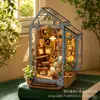 Novedad Casa de Madera en Miniatura Adorno DIY Serie Habitación del Sol Curativo Decoración de Escritorio En Stock