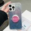 Moda Europea y Americana Ojo del Diablo Plegable Telescópico Soporte para Teléfono Móvil Compacto Portátil Accesorios de Funda para Teléfono Móvil Personas Perezosas Persiguiendo Series
