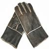 Guantes Gruesos de Otoño e Invierno con Piel de Oveja Integrada para Hombre, Guantes para Montar al Aire Libre, Cálidos y a Prueba de Viento