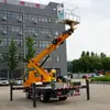 Fábrica 27m Qingling Veículo com Braço Curvo Oficina de Manutenção de Iluminação Pública Plataforma de Trabalho em Altura Plataforma Elevatória Elétrica com Braço Curvo