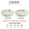 Plato de melamina estilo japonés plato para el hogar plato hondo plato binaural de abulón 6 pulgadas 7 pulgadas 8 pulgadas 9 pulgadas plato de imitación de porcelana