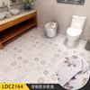 Pegatinas autoadhesivas de PVC para suelo de cocina y baño, pegatinas para azulejos de inodoro, papel tapiz DIY, impermeables, a prueba de humedad y antideslizantes.