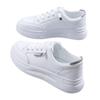 Novos Sapatos Femininos, Sapatos Brancos de Solado Grosso, Sapatos Esportivos e Casuais Femininos, Slip-Ons Versáteis Femininos de Solado Plano
