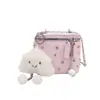Bolso pequeño de cadena de rombos para mujer 2026 otoño nuevo estilo individual elegante temperamento ins moderno de un solo hombro bandolera bolso cuadrado pequeño