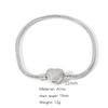 Pulseira Minimalista de Liga Metálica Estilo Corda Pan, Disponível para Vendas Transfronteiriças, Pulseira Geométrica Versátil no Atacado