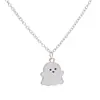 Colar Gota de Água Zircônia Diamante Solitário Prata de Lei S925 Doce Orvalho Design de Nicho Feminino Diário para o Trabalho Luxo Leve Corrente Clavicular