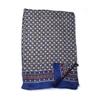 Cachecol Masculino Moda Moda 100 Mulberry Seda Dupla Camada Estampada Camisa Terno de Negócios Cachecol Longo Lenço de Seda Lenço