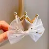 Pinza para el Cabello con Forma de Corona Estilo Coreano para Niñas, No Dañina, Pinza de Cobertura Media, Lindos Accesorios para el Cabello de Princesa para Bebés Pequeños, Pinzas para el Cabello de Bebé Accesorios para el Cabello