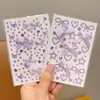 Novo Presente para Crianças: Adesivos de Diamante Borboleta para Decoração de Maquiagem Facial, Autoadesivos, Não Tóxicos, para Meninas e Princesas