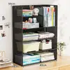 Estante de Almacenamiento de Escritorio Pequeño Simple Estante de Almacenamiento para Escritorio Pequeño Estantería Pequeña para Escritorio Estantería para Libros para el Hogar Nuevo Estilo Popular 2025