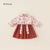 [Rojo Chino] Rebaja Final No Hay Devoluciones Ropa Infantil Yubao Atuendo de Año Nuevo Ropa de Estilo Étnico Ropa Infantil de Año Nuevo