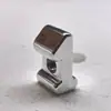 Letras y Números Acrílicos Chapados en Oro y Plata Hebilla para Zapato Casual Cadena para Teléfono Accesorios Colgantes para Bolsos de Bricolaje Hechos a Mano