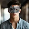 Máscaras Venezianas Pintadas de Festa e Dança Mais Vendidas Transfronteiriças para Homens e Mulheres Meio Rosto Máscara de Carnaval Halloween Bar