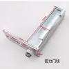 Fechador de porta de refrigerador comercial, dobradiça de porta, mola automática, eixo da porta do refrigerador, acessórios para porta de vitrine