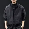 Chaqueta de trabajo americana extragrande, corte holgado, nueva cortavientos casual de primavera/otoño para hombre, ropa retro de moda, prendas de abrigo para hombre