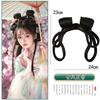 Conjunto Combinado de Peluca para Moño Antiguo Estilo Tang Feng Ming Retro Elegante Moño de Cabello Volador Vestido Antiguo de una Pieza Bolsa para el Cabello