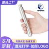 Tubo de vino portátil para exteriores de acero inoxidable de 45 ml, pulido, de fondo redondo, para cigarros, pequeño, estilo europeo y americano