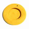 Moda Otoño e Invierno Sombreros Versátiles para Mujer Venta al por Mayor Circunferencia de Cabeza Grande Sombrero de Artista Tejido de Lana B Hebilla Metálica Boina de Lana