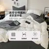 Categoria a Materno e Infantil Grau A Puro Algodão Dormir Nu Conjunto de Quatro Peças Lençóis de Cama de Puro Algodão Capa de Edredom Lençóis de Cama Conjunto de Três Peças para Dormitórios de Estudantes Universitários