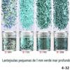 Glitter ultra-fino para unhas lantejoulas joias conjunto degradê diamante laser Cola para esmalte explosões transfronteiriças atacado