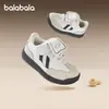 Sapatos Infantis Balabala Sapatos Esportivos Infantis Sapatos para Meninos e Meninas 2025 Novos Sapatos de Primavera e Outono Sapatos Retro para Treinamento Moral Tendência Antiderrapante