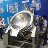 Máquina de Pipoca Esférica Grande Máquina de Pipoca Esférica Mecânica Longze Máquina de Pipoca Eletromagnética