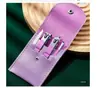 Set de Cortauñas de Acero Inoxidable Transfronterizo Set de 16 Piezas Herramientas para Pedicura Casera Tijeras de Manicura Tijeras Oblicuas