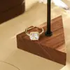 Anillo Brillante de Circonita Cúbica, Joyería de Nicho de Alta Gama, Anillo Ajustable Versátil de Moda Más Vendido 2026