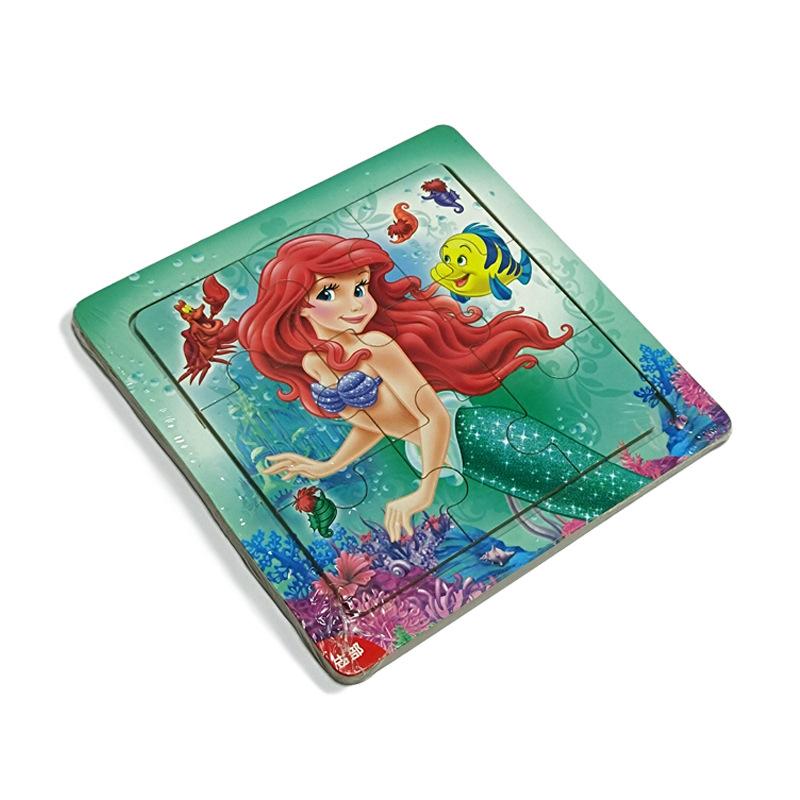 美人鱼框式拼图定制