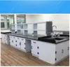 Estante de Reactivos de Aluminio y Vidrio de Laboratorio, Estante de Acero y Vidrio y Totalmente de Acero para Medicamentos, Estante de Almacenamiento de PP, Estante de Almacenamiento de Reactivos con Borde Totalmente de Madera