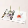 Flores Artificiales Plantas Verdes Flores de Seda Flores de Simulación Phalaenopsis Individual Arreglo Floral para Sala de Té China Accesorios para Disparos Decoración Flores Decorativas