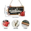 Venta Caliente Transfronteriza de TEMU para la Temporada de Apertura Placa de Bienvenida Pizarra de Aula Decoración de Enano Inspirador Listado de Madera Pared